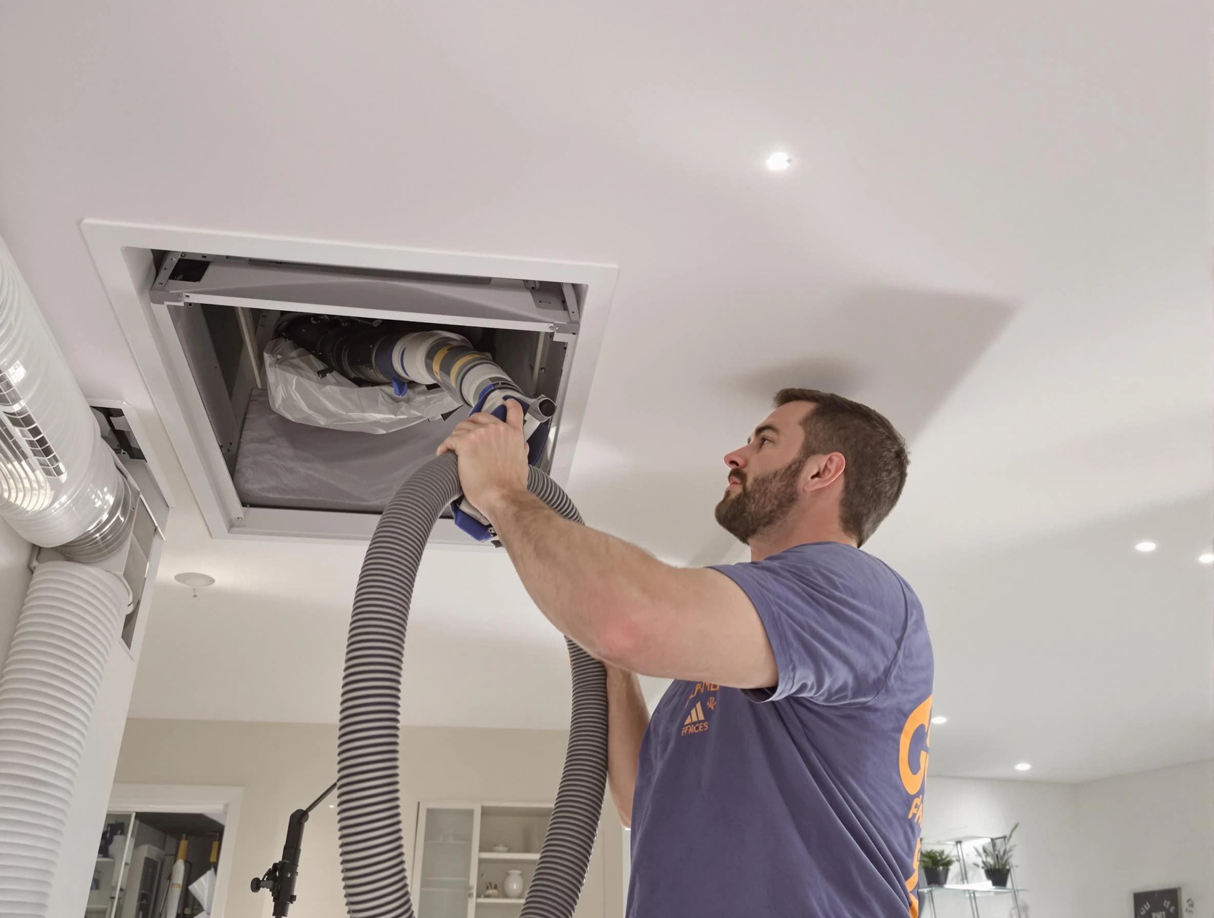 Precision indoor duct cleaning by Stoughton Air Duct Cleaning in Stoughton
