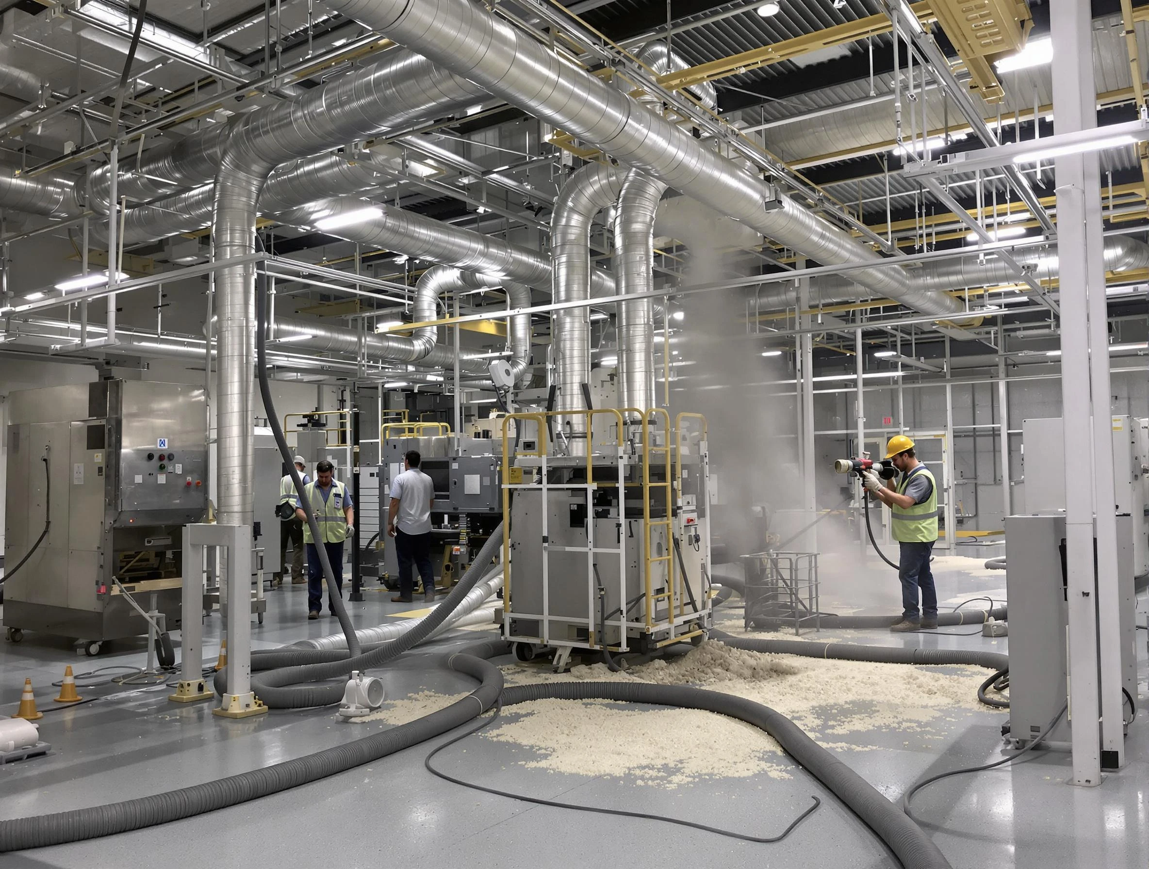 Heavy-duty industrial duct cleaning by Stoughton Air Duct Cleaning in Stoughton